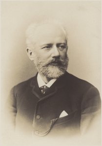 Retrato de Piotr Ilyich Tchaikovsky de Russian Photographer