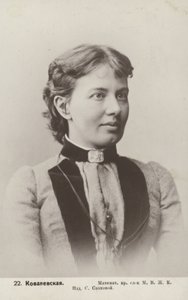 Sofia Kovalevskaya, matemática russa de Russian Photographer