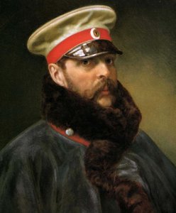 Imperador Alexandre II, c.1888 de Russian School