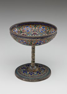 Taça, c.1880 (esmalte) de Russian School
