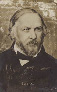 Mikhail Ivanovich Glinka, compositor russo (1804-1857) de Russian School