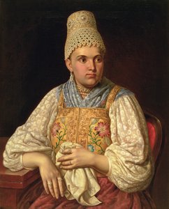 Retrato de Anna Petrovna Filatova, c.1840 (par de 74387)
