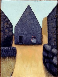 Fazenda Trewithal (óleo sobre tela) de Ruth Adams