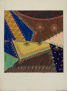 Colcha Louca, c. 1940.