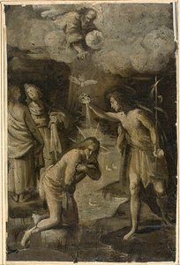 Batismo de Cristo de Rutilio Manetti