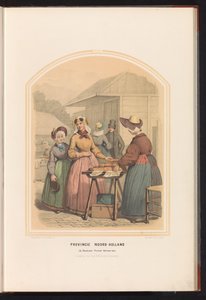 Traje do Beemster, Purmer and Wormer na Holanda do Norte, 1857
Província da Holanda do Norte. o Verme Purmer Wormer Beemster, etc. / XXII (título sobre o objecto) de Ruurt de Vries