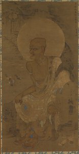 Arhat (<em>Nakula</em>), um de um conjunto de dezesseis de Ryozen