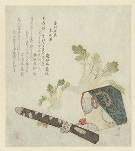 Um conjunto de fumar e nabos Nabos de Higashiyama
