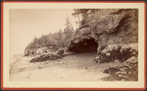 [Gruta, possivelmente em Mt. Desert, Maine] de S.R. Stoddard