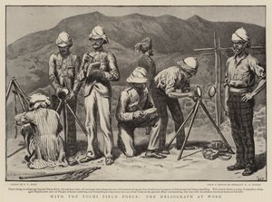 Com a Força de Campo de Tochi, o Heliograph at Work