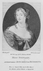 Miss Stewart, depois Dutchess de Richmond (gravura)