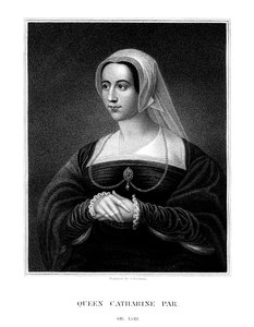 Catherine Parr, rainha consorte de Henrique VIII, 1823.