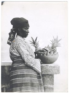 Sra. Harding, que anda 30 milhas por dia, c.1920 (impressão em prata de gelatina) de S. W. and Co. Partridge