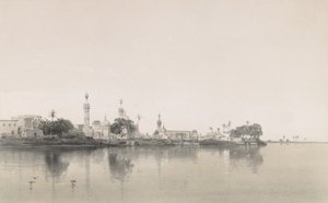 95. Fouah, no Nilo, 1843. de Sabatier