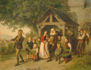 As Bodas de Ouro, 1857 de Salentin