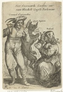 Cartoon on Cromwell, c. 1652-1654
Siet t
