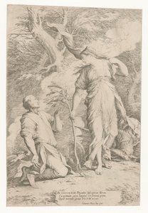 Ceres e Phytalus de Salvator Rosa