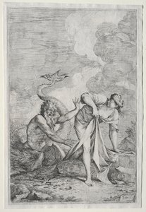 Glauco e Cila, c. 1661 de Salvator Rosa