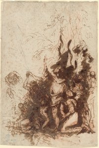Ressurreição de Lázaro de Salvator Rosa