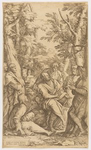 A Academia de Platão de Salvator Rosa