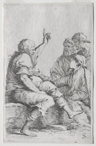 A Série Estatueta: Estatueta de Salvator Rosa