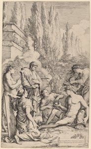 O Gênio de Salvator Rosa de Salvator Rosa
