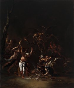 O Sábado das Bruxas de Salvator Rosa