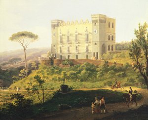 Villa Ruffo em Capodimonte, por Salvatore Fergola (1799-1874), Itália