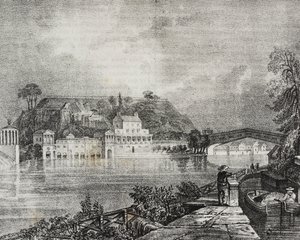 Vista de Soliowka, litografia de Salvatore Puglia de Poliorama Pittoresco, n 38, 29 de Abril de Salvatore Puglia