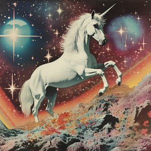 Sonho do Unicórnio Cósmico de Samantha Hearn
