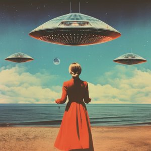 OVNIs misteriosos na praia de Samantha Hearn