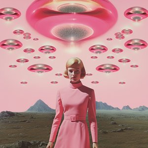Invasão de OVNIs cor-de-rosa de Samantha Hearn
