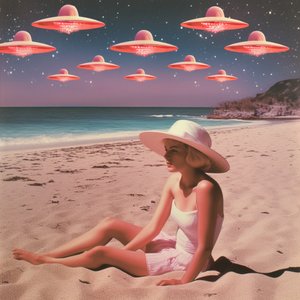 OVNIs Retro Beach de Samantha Hearn