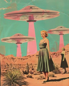 Encontro Retro no Deserto de Samantha Hearn
