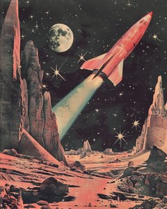 Aventura Espacial Retro de Samantha Hearn