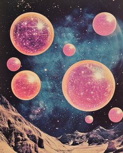 Paisagem Cósmica Surreal de Samantha Hearn