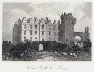 Inchmore Castle, Co Kilkenny (gravura) de Samuel (after) Austin