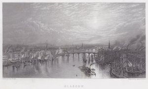 Glasgow (gravura) de Samuel (after) Bough