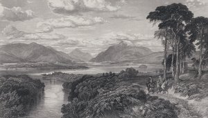 Ilustração para Rob Roy (gravura) de Samuel (after) Bough