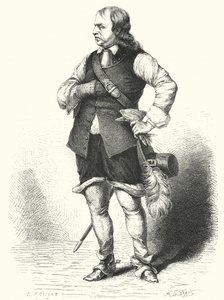 Oliver Cromwell, Lord Protector of the Commonwealth (gravura)