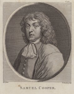 Samuel Cooper, pintor inglês de miniaturas (gravura)