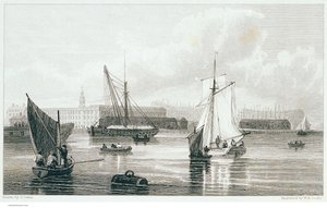 Deptford, c.1812 (gravura) de Samuel (after) Owen