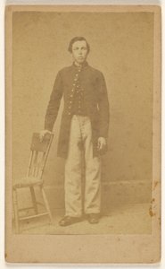 [Soldado Confederado não identificado, de pé] de Samuel A. Cooley