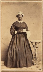 Retrato de uma mulher, 1864-1865 (foto) de Samuel A. Thomas