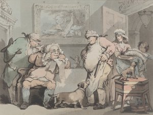 Glutões Estudiosos, outubro de 1788. de Samuel Alken
