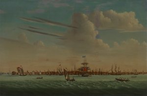 Vista de Charleston de Samuel Barnard