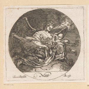 Nox (Noite)
Nox (título sobre o objecto)
Quatro vezes ao dia (título da série)
Vários desenhos (título da série)
Opera Varia Historica, Poetica & Iconologica (título da série)