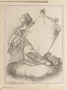Mulher segurando um pano
Vários desenhos (título da série)
Opera Varia Historica, Poetica & Iconologica (título da série)