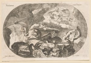 Vulcano e Vênus Vulcanus com Vênus (título no objeto) Diversos ontwerpen (título da série) Várias Obras Históricas, Poéticas e Iconológicas (título da série)