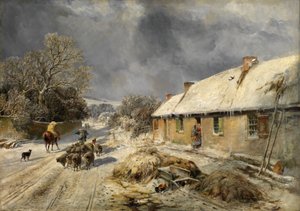 Casa de campo de Burns, Alloway de Samuel Bough